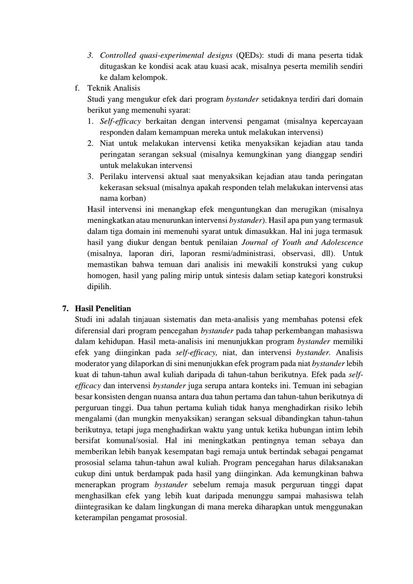 catharsistaaa's tweet photo. @collegemenfess ini contoh review jurnal yang dikerjain tiap minggu wkwk :' https://t.co/gqMwPbrbV9