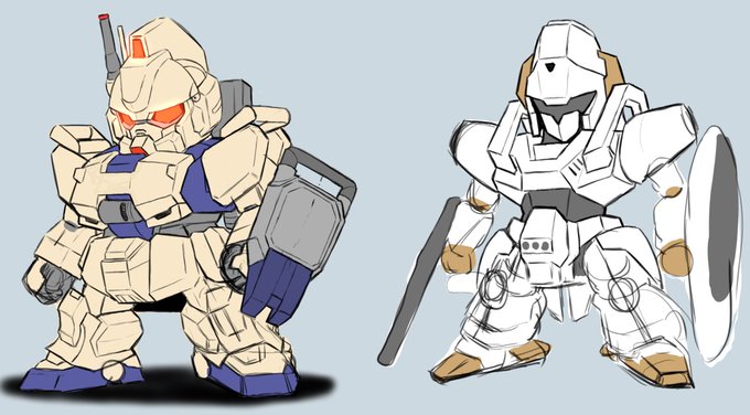 スパロボ立ち絵風rkgk 