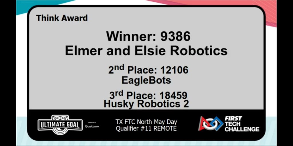 LfcRobotics's tweet image. @LfcRobotics is headed to @Alamodome for @uiltexas @FTCTeams !! Super proud of #team15084 &amp;amp; #team12106 for their commitment and grit this season!  Many thanks for support from @AllenRobotics 
@LFCEagles @Allen_CTE @Allen_ISD @FIRSTinTexas