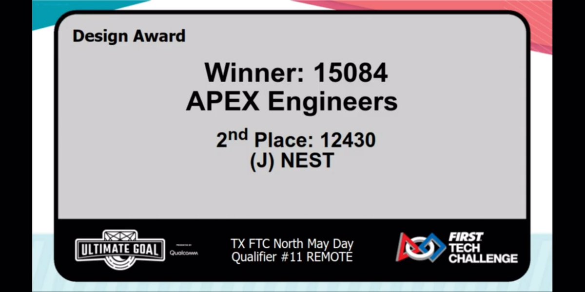 LfcRobotics's tweet image. @LfcRobotics is headed to @Alamodome for @uiltexas @FTCTeams !! Super proud of #team15084 &amp;amp; #team12106 for their commitment and grit this season!  Many thanks for support from @AllenRobotics 
@LFCEagles @Allen_CTE @Allen_ISD @FIRSTinTexas