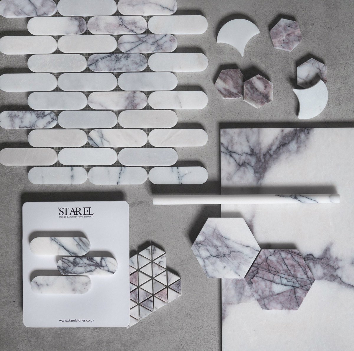 StarelStones's tweet photo. Beautiful Pinks 😍
Shop our Calacatta viola collection with new arrivals like Pill mosaic, XL Hexagons and Scallop mosaic tiles.
#starelstones #tiles #bathroom #bathroomtiles #mosaics #mosaictiles #design #interiordesign #bathroomdesign https://t.co/Y8ksLCJHNj