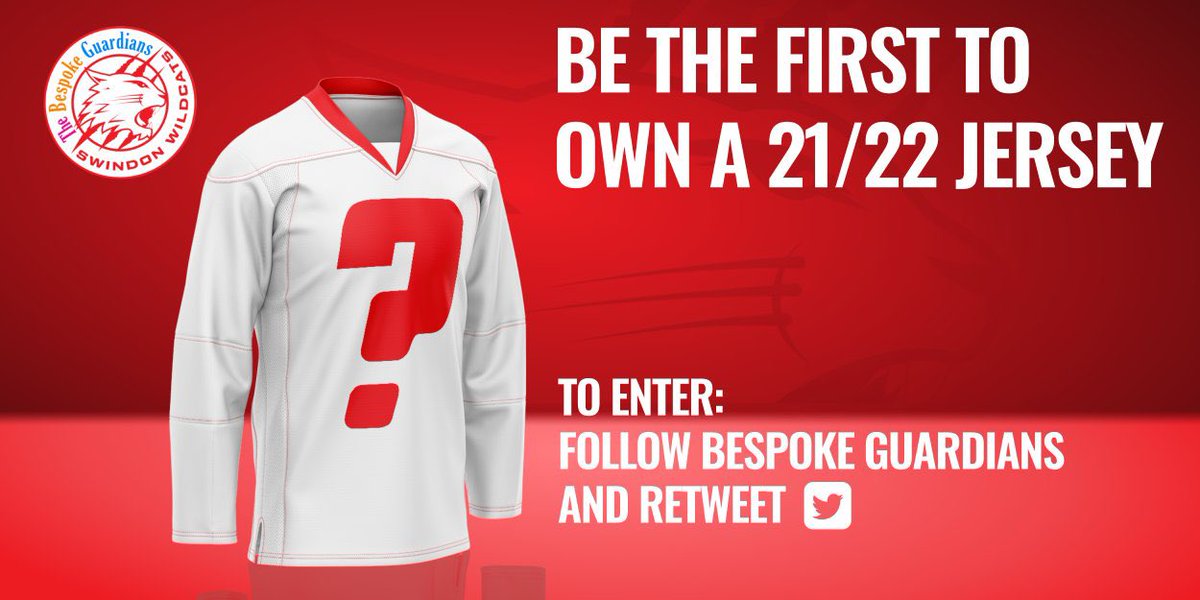 The Bespoke Guardians Swindon Wildcats (@swinwildcats) on Twitter photo 🎉LAST CHANCE 🎉
In honour of our new title sponsor, we are giving away a 21/22 season jersey!
For a chance to win ⬇️
Follow <a href="/BespokeGuardian/">Bespoke Guardians LTD</a> Page ✅
Retweet this post ✅
Competition ends today at 8pm 🎉LAST CHANCE 🎉
In honour of our new title sponsor, we are giving away a 21/22 season jersey!
For a chance to win ⬇️
Follow <a href="/BespokeGuardian/">Bespoke Guardians LTD</a> Page ✅
Retweet this post ✅
Competition ends today at 8pm