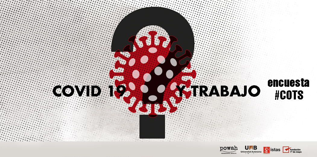 SaludLab_CCOO's tweet image. ¿La pandemia ha aumentado tu carga de trabajo o la ha
disminuido?. ¡Queremos conocer tu realidad laboral! Participa en la segunda #Encuesta #COTS2 . Colabora en esta encuesta y podremos contarlo. bit.ly/EncuestaCOTS
Participa, difúndela entre tus contactos!