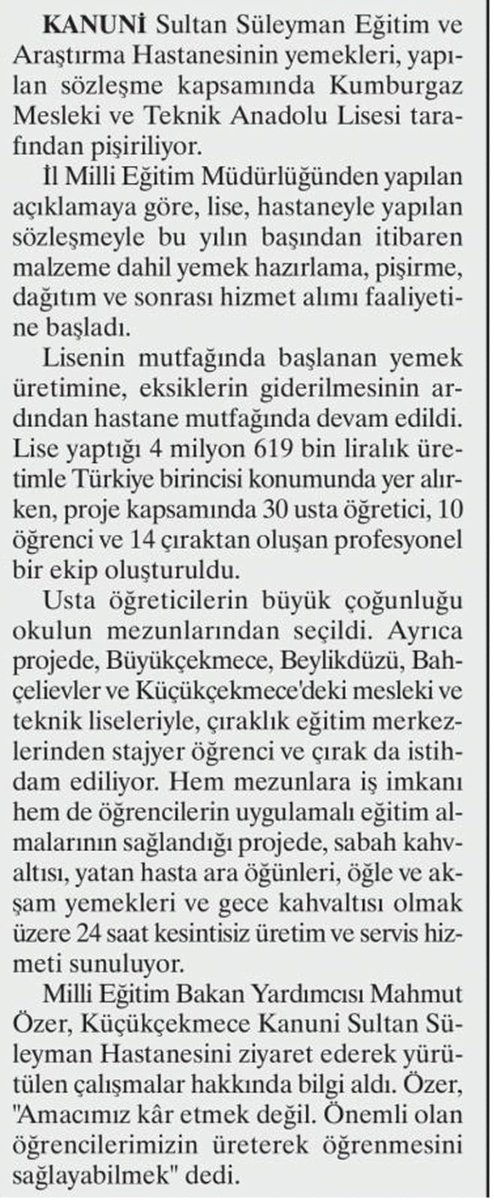 istanbulilmem's tweet photo. Hastane yetkilileri, çalışanları, hastalar ve refakatçiler de bu sistemden memnuniyetlerini "altı aydır rüyada gibiyiz" sözleriyle ifade ettiler.
@tcmeb @memleventyazici https://t.co/qVBJv1gQNm