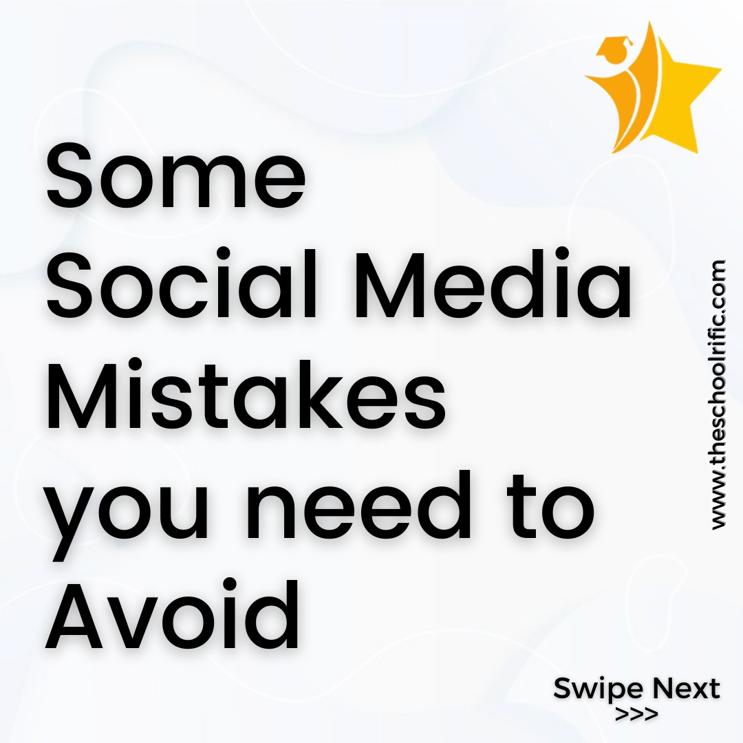 theschoolrific's tweet photo. These are the basic mistakes people usually make!
Hit like and let us know your views in comments !
#socialmedia #socialmediamarketing #theschoolrific #tsr #socialmediamistakes #business101 #marketing101
#sundaytips #marketingtips #digitalmarketing #digitalmarketinglessons https://t.co/aBDQEKFxxw