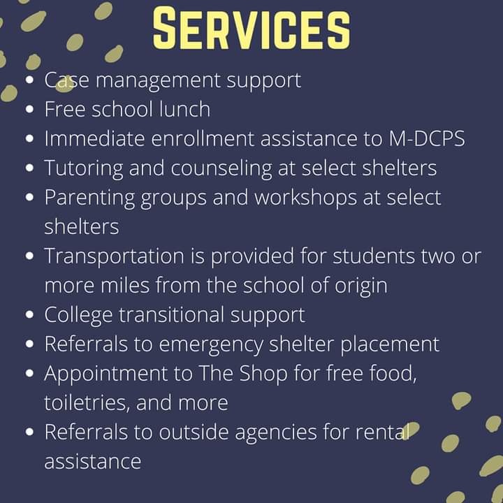 FamUnidasIntl's tweet photo. @ProjectUPSTART asks us to share this information with as many partners in @MiamiDadeCounty as we can to help @MDCPS students who are living in unstable housing situations and should know to reach out to #ProjectUPSTART for support. #EndYouthHomelessness https://t.co/11jSM1J1J6 https://t.co/7pqqSmoXyv
