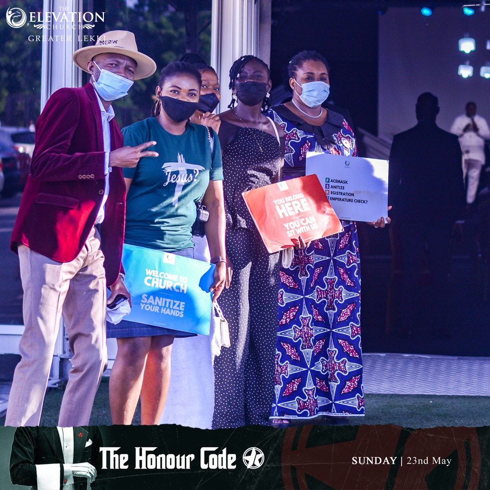 Whether you're joining us today on-site or online, we certainly want to take a few moments to welcome everyone who's joining us today! Good morning and thank you for joining our second service

#TheHonourCode
#TECGreaterLekki
#TheElevationChurch
#Sundayservices
#Sundaymotivation