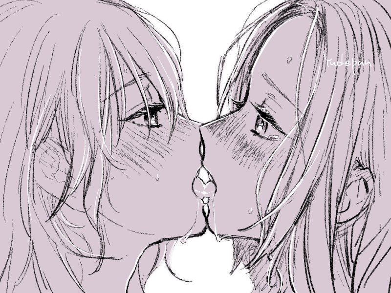 キスの日再掲載 #エデレス #edeleth #百合 