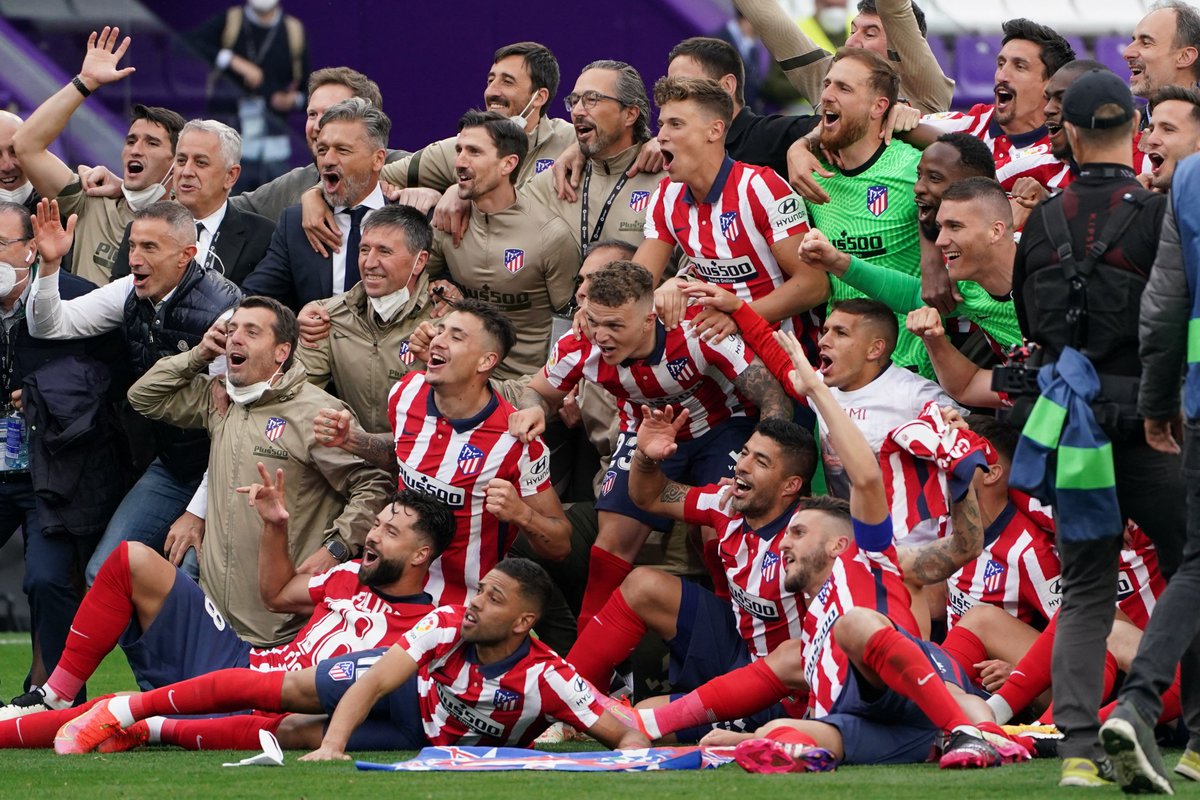 Uefaチャンピオンズリーグ S Tweet 優勝おめでとう アトレティコ マドリード ディエゴ シメオネ率いるチームが7シーズンぶりのスペイン王者に輝きました Ucl Trendsmap Uefaチャンピオンズリーグ S Tweet 優勝おめでとう アトレティコ マドリード ディエゴ シメオネ率いるチームが7シーズンぶりのスペイン王者に輝きました Ucl Trendsmap