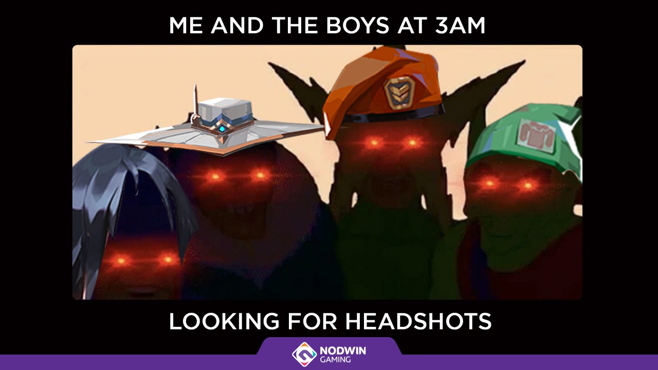 me and the bois at 3 am looking for players