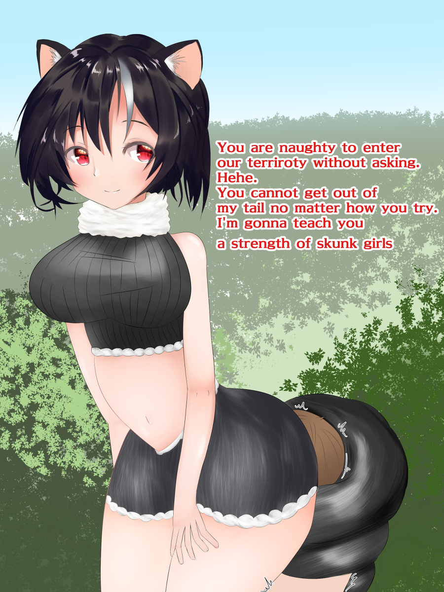 [R-18] In Skunkgirl's territory #fartting #skunkgirl #fart #おなら https://t.co/Nhlpzac0gS 