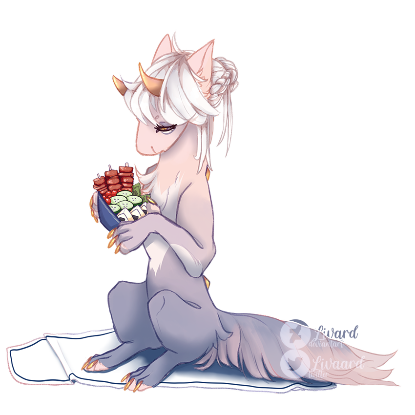 livaard's tweet photo. Some more #ARPG art of Faust! I had such a good time drawing that food ;o; #OC #digitalart #PaintedRelics https://t.co/d88h1qPiJS