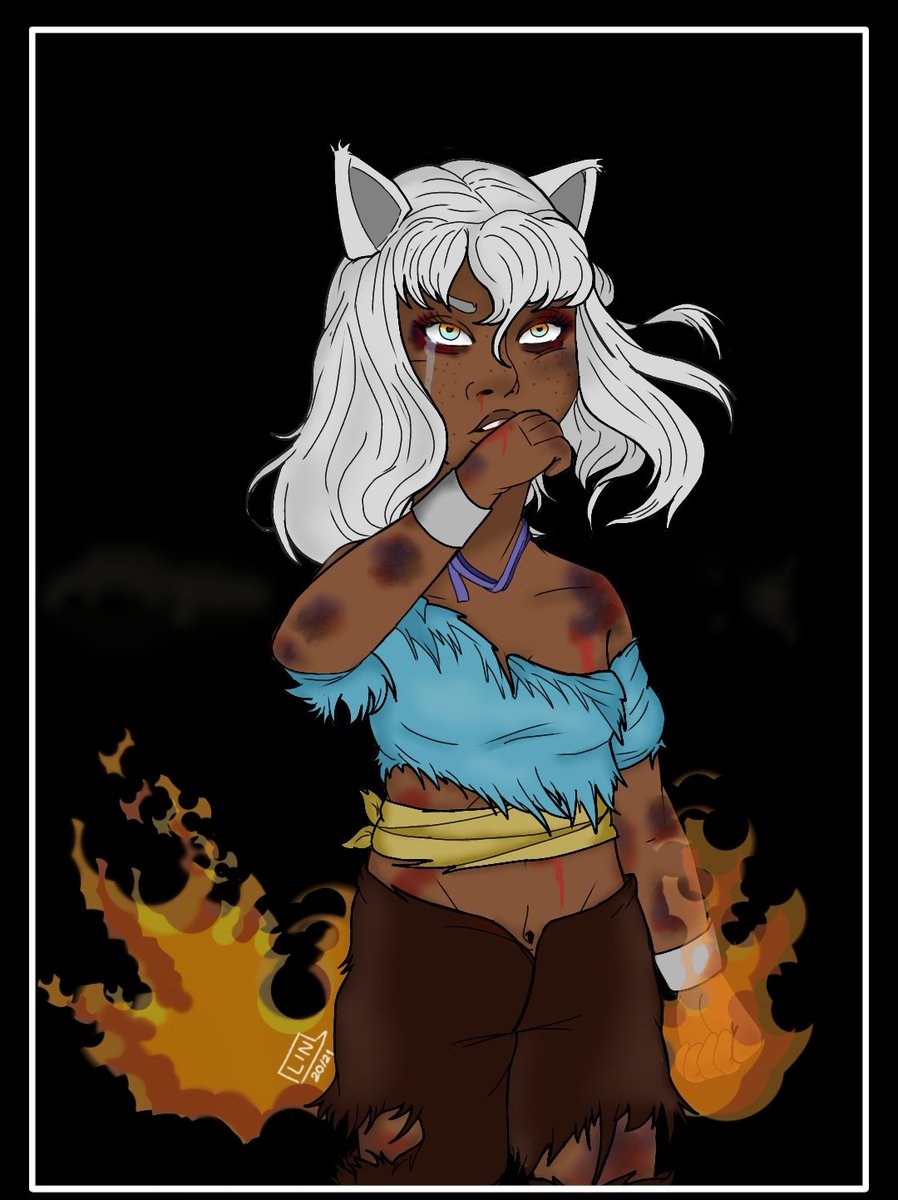 SoueuLin's tweet photo. “An Angel's Fury” 

Version with nothing and another with a speech bubble to imitate a comic book, with my OC Angelique playing one of the highlights of its history 🤠

#comicdrawing #originalcharacter #ibispaintxart #OC #drawing #actiondraw https://t.co/2yweU8pqN3