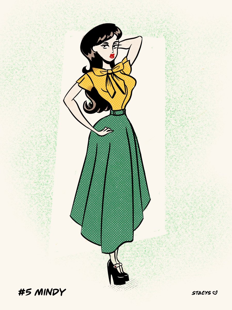 Meet Pinup #5: Mindy 💋

This mysterious mistress is ready to bring you a hot cup o' joe and rearrange your file cabinet! ☕

Are you boss enough to hire this prime candidate? 🥰❤

Available now on <a href="/hicetnunc2000/">h2000.net</a>

bit.ly/3hMZ7uf

20 c / 1 tez each!

#hicetnunc2000