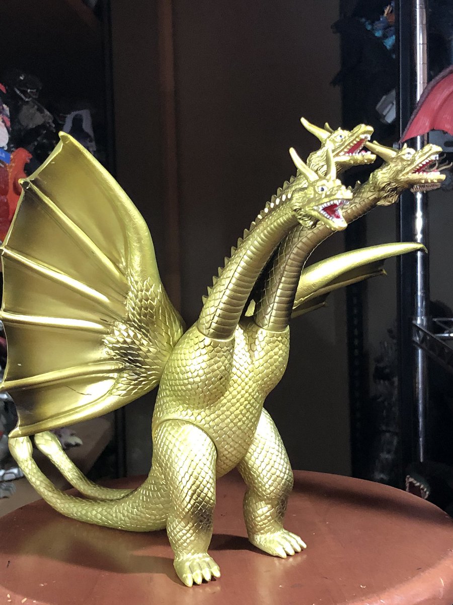 バンダイ グレートモンスターシリーズ キングギドラの初版を入手した