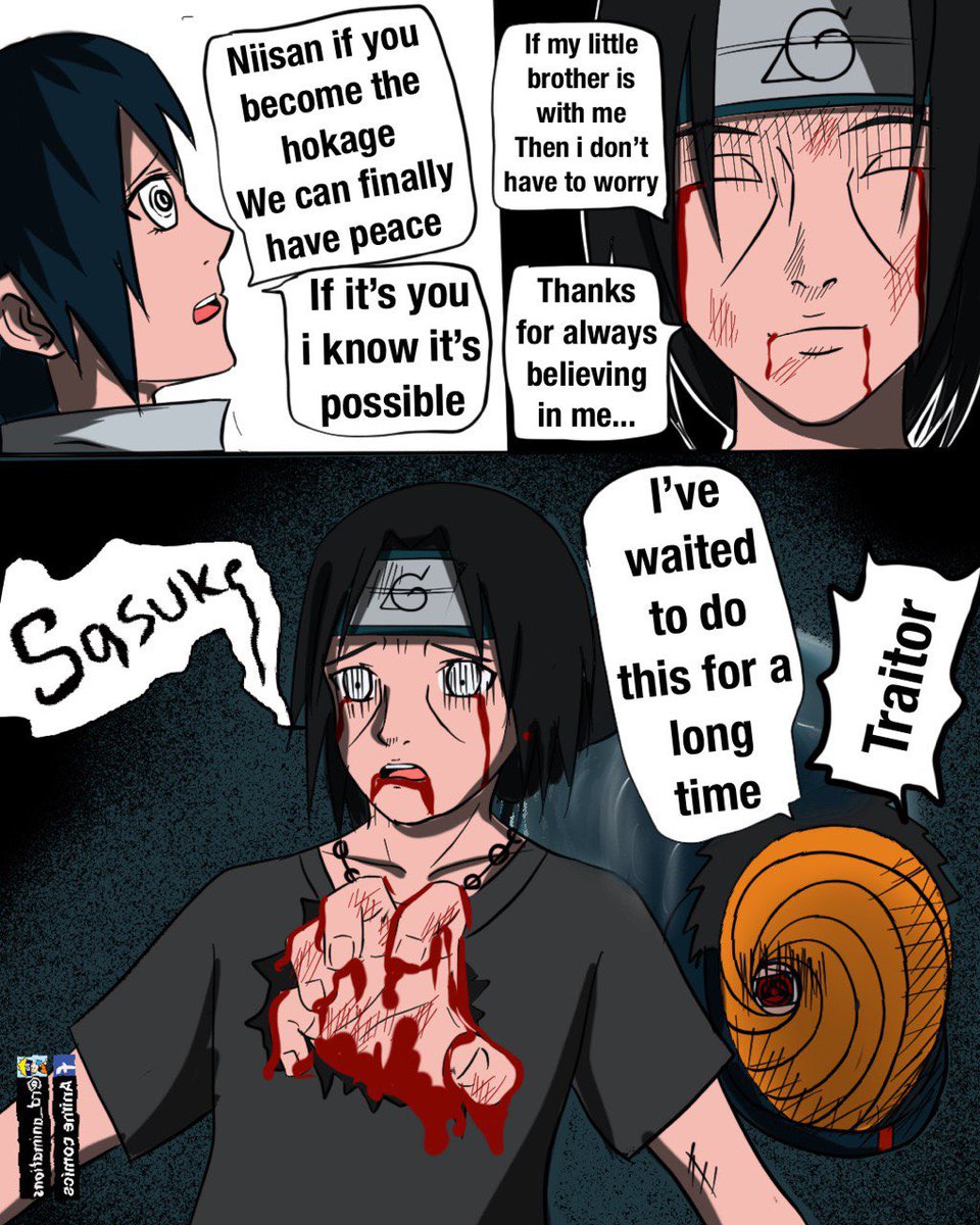 rd_animations_'s tweet photo. Evil Naruto part 31
.
Itachi weakend after fighting nagato and konan is killed by obito using kamui
.
Sasuke wanted itachi to become the next hokage sadly he has to loose his niisan once again
.
#anime #naruto #boruto #itachi #evilnaruto https://t.co/TvelBTfjWt