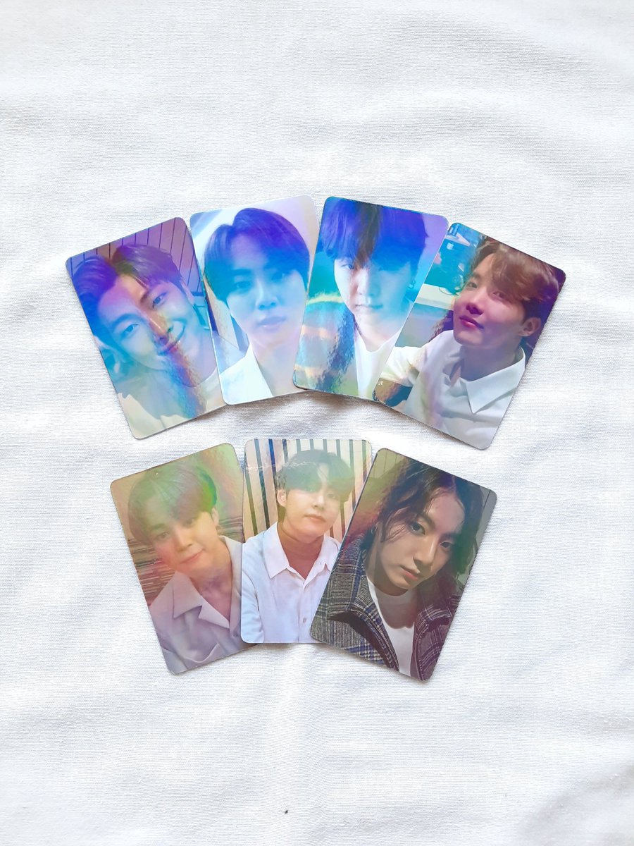 shopchiworld's tweet photo. WTS/LFB/HELP RT PLS #CHIWORLDonhands

ONHAND — CHI WORLD BTS Essential Kits — https://t.co/RkdCvIEluY

ONHAND — BTS Holographic Holo Photocard PC (Listing 1/3) — https://t.co/8UzRznh9P3

ONHAND — BTS Holographic Holo &amp; Satin Selca Photocard (Listing 3/3) — https://t.co/oT0xlMOXgm https://t.co/Vmz6j6AvrG
