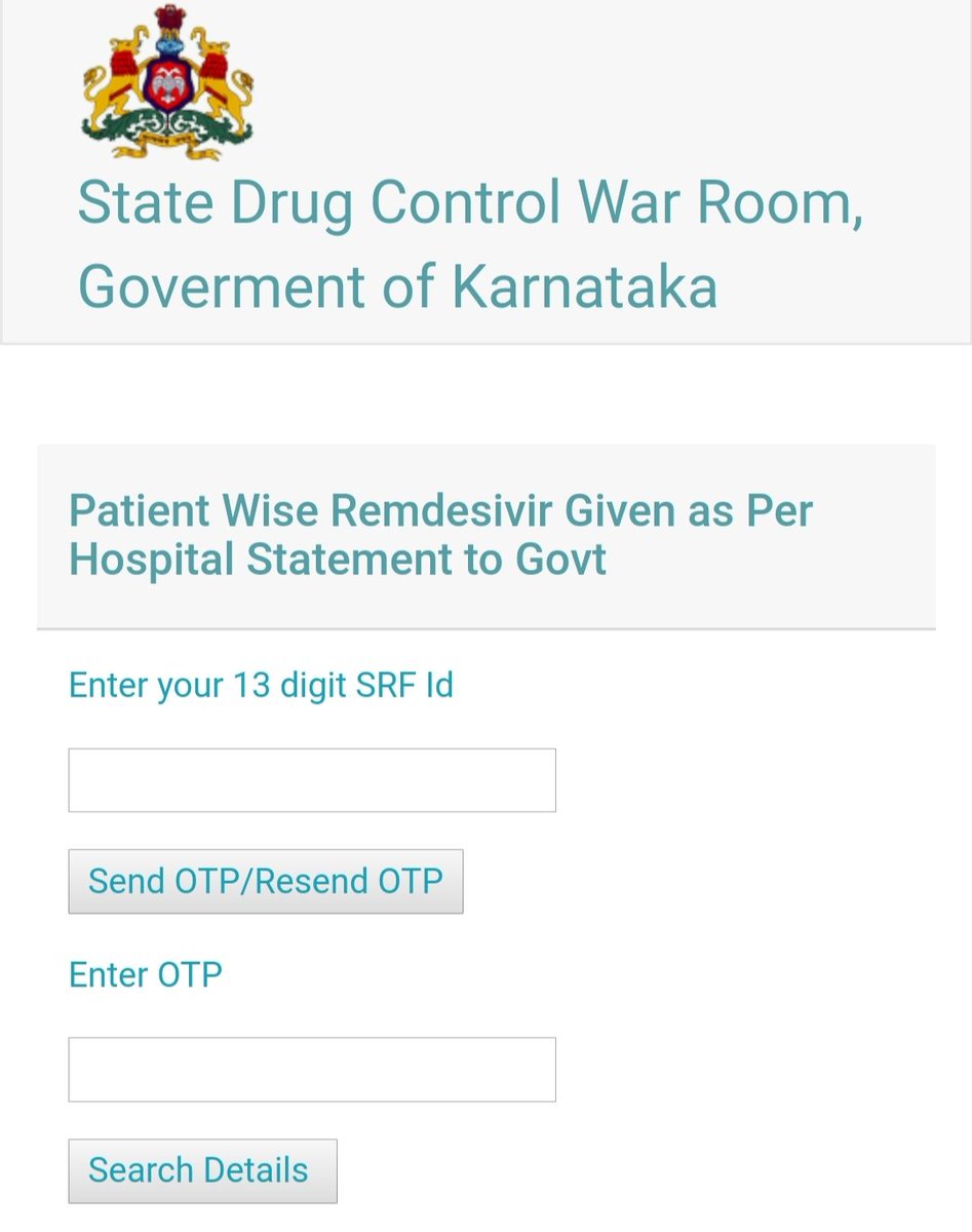 mysorecovid's tweet image. Patients can check Remdesivir issued in their names to Hospitals using the following links:

covidwar.karnataka.gov.in/service1

covidwar.karnataka.gov.in/service2

#mysorecovidsupport #remdesivir #mysore #mysuru #covid #karnataka