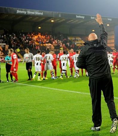 BenDBollard's tweet photo. Just found this pic on an old phone. September 2014. Russell's penultimate game. Quite poignant #lofc https://t.co/xLcz2ERYFg