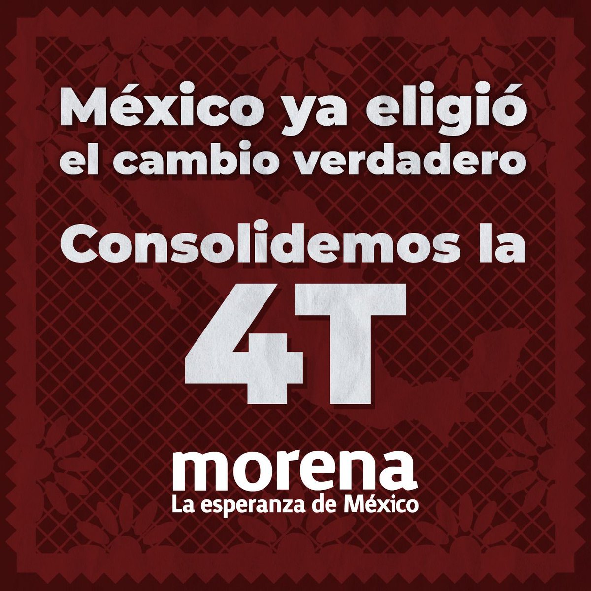 ⚠️AVISO IMPORTANTE ⚠️ En México no existe oposición. Existe si, un reducido grupo delincuencial que son ENEMIGOS de México, de su pueblo y del avance del país. Éste 6 de junio #VotaTodoMorena Éste 6 de junio todos vamos con el #VotoMasivoPorMorena2021 en apoyo al Presidente.
