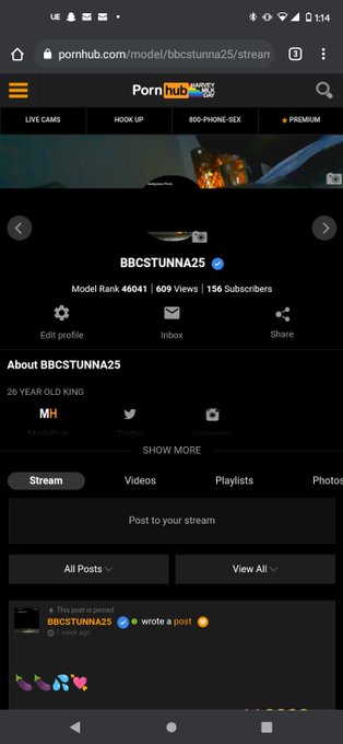 Go subscribe 💪🏾💘🍆💦 https://t.co/CTrZmLsyny