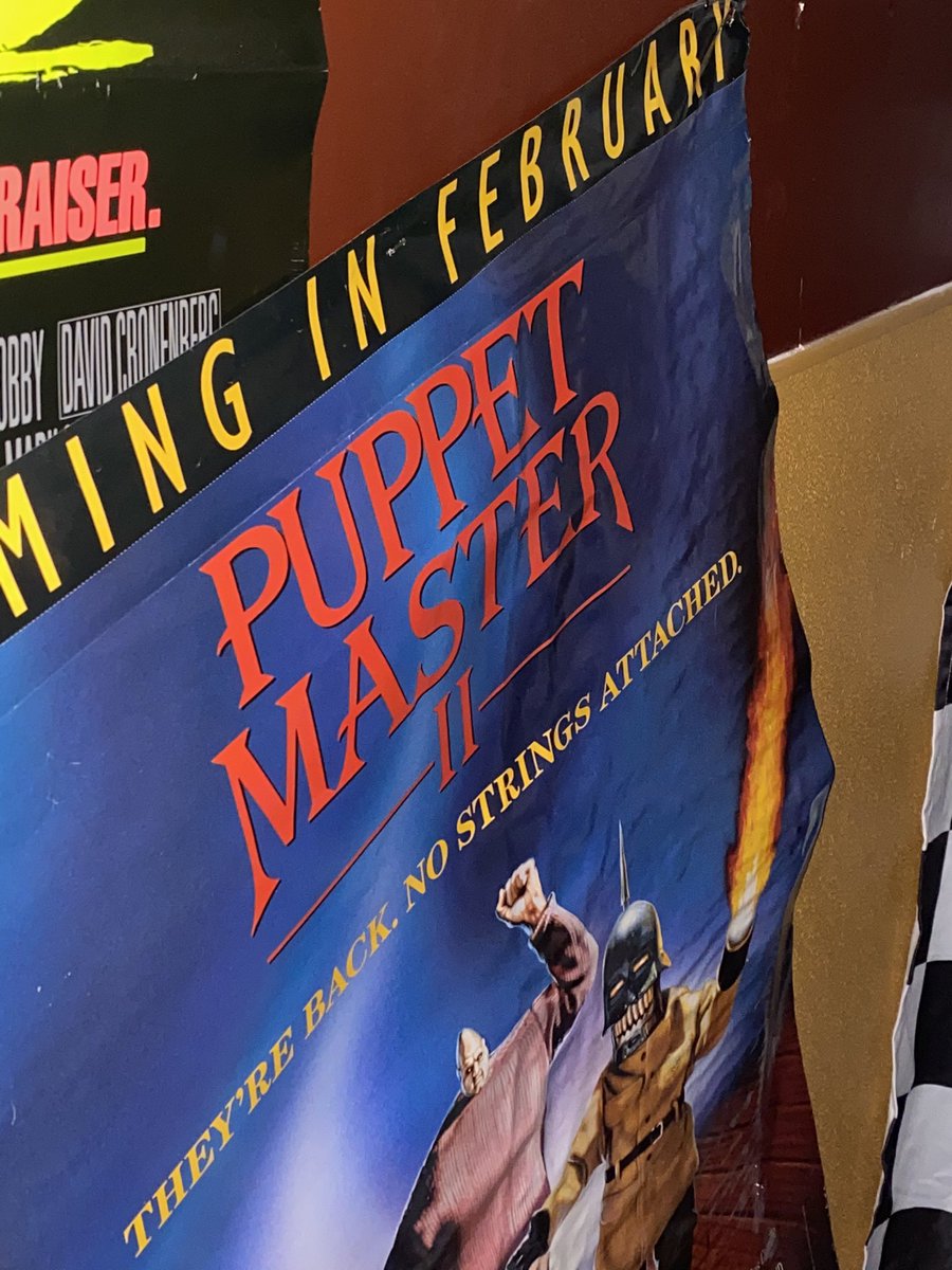 eddieveracious's tweet photo. @HalloweeniesPod if you ever want to go back into time  check out this great exhibit at the MysticMuseum in Burbank, CA #slashbackvideo @MikeVanderbilt  Big #puppetmaster #jasongoestohell section https://t.co/v5Fb049D6T