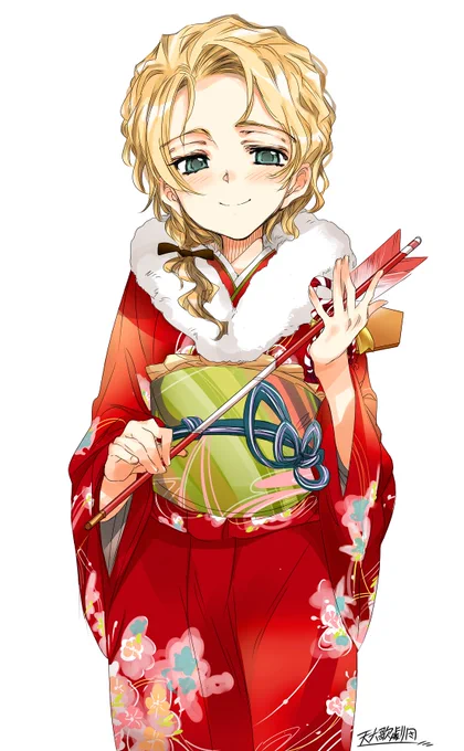 昨日の「北へ。」の琴梨ちゃんつながりで、過去に掲載したターニャの絵も再掲載🌻
#北へ。 