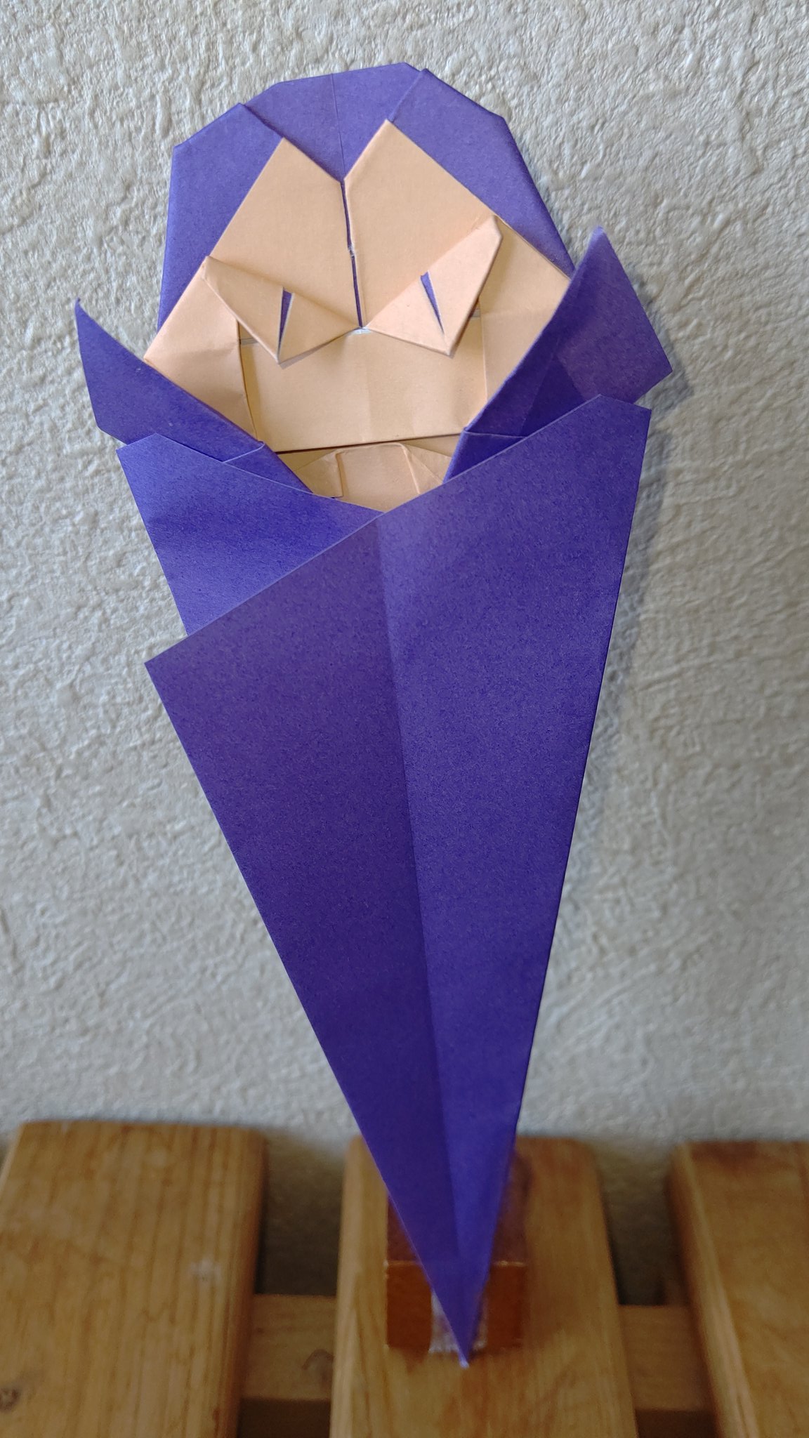 三毛猫みけこ 芦村俊一さん作品 ドラキュラ キリッとした イケメンドラキュラ伯爵 折り紙 ドラキュラ T Co Cocuujlymk Twitter