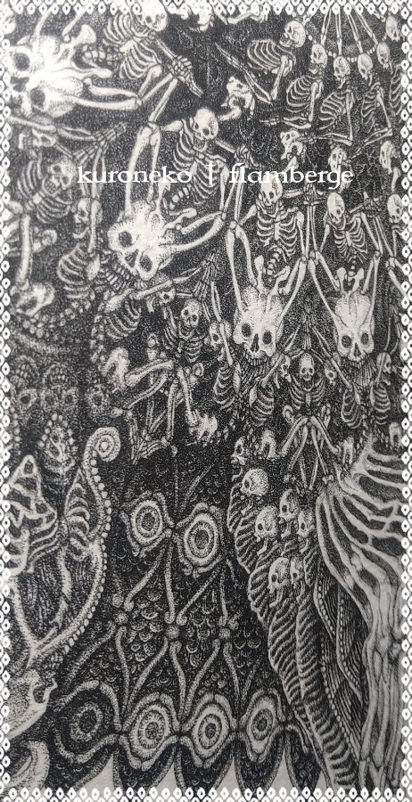 いつも時代にそぐわない絵を描いている。 