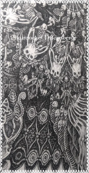 いつも時代にそぐわない絵を描いている。 