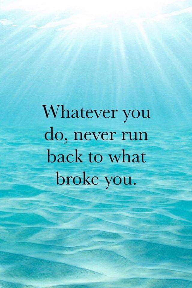 I know and I keep doing it...