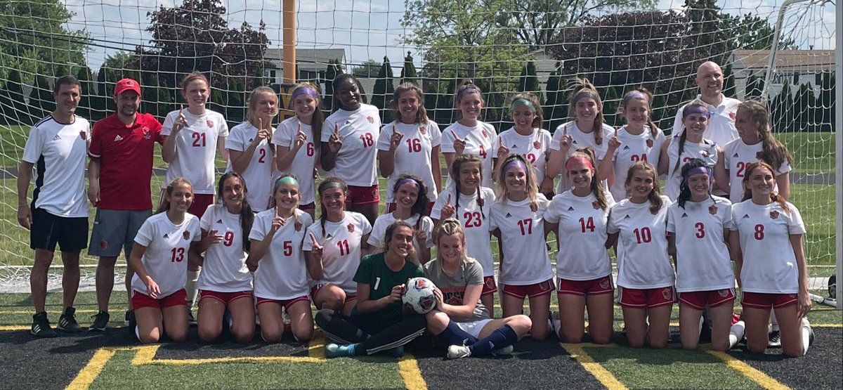 2021 @CHSL1926 Girls Soccer A-B Champions 🏆 @DCHSoccer 🏆 Congratulations to the Divine Child Falcons on winning its first ever CHSL Girls Soccer Championship! #MIHSGirlsSoccer