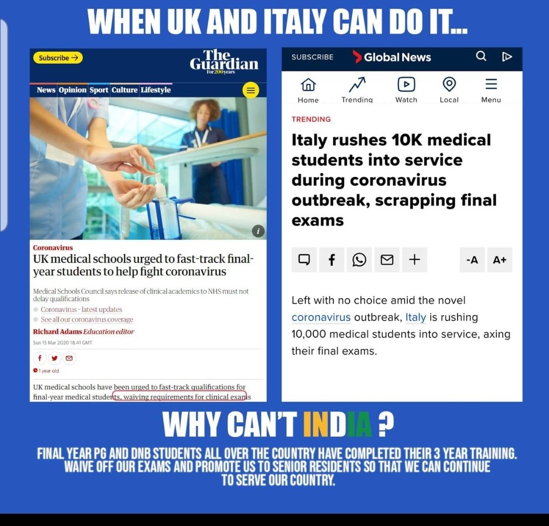 PrabhmeetKaur16's tweet photo. #WaiveOffMDMSDNBExams
#waiveofffinalyearPGexams
Please listen to the plight of doctors all across India.
@PMOIndia @drharshvardhan @DrHVoffice @AshwiniKChoubey @NMC_IND @profplal @FordaIndia @IMAIndiaOrg @NMOBharat @MoHFW_INDIA https://t.co/Hr15YWCzMj