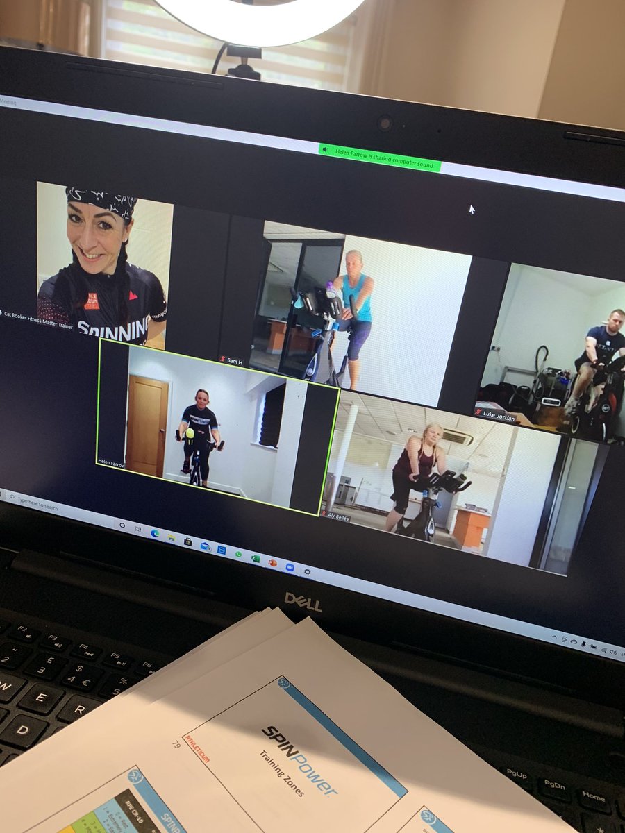 catbookerfit's tweet photo. Learning is a thirst and this group of coaches soaked up power training on the Spinner®️🚴 bikes in Virtual Training. I love delivering SPINPower®️ course and seeing the lightbulb moments in learners. 💡 #onlinefitness #spinning #spinpower #learning @athleticumfit @SpinningHQ https://t.co/xvQmdeGRFK