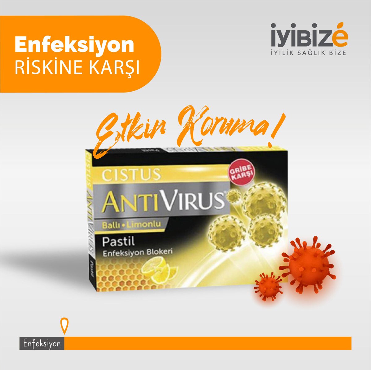iyibize's tweet photo. Cistus AntiVirus Pastil, Cistus extresi ve arap zamkı içermektedir. Cistus Antivirus Pastil erken antiviral tedaviyi sağlayarak, gribi önlemeye yardımcı olur!
#iyibize #iyibizeçocuk #çocuk #bitkiselyağ #organikyağ #yağ #organik #sağlık #bakım #ciltbakımı #uçucuyağlar #kolajen https://t.co/5FV2iHUPUk