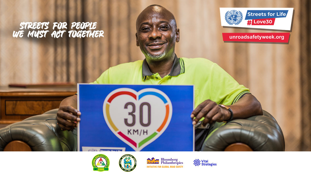 GhBigrs's tweet photo. Reduced speed on our roads is urgent for public health, by making walking and cycling safer and more accessible, encouraging healthy lifestyles.
#StreetsForLife
#Love30
#UNGRSW
#Cities4Health
@BloombergDotOrg @WHO @VitalStrat @UNGRSW @NRSAGhana @AccraMetropolis @KumasiMetro https://t.co/qOOYFoBiim
