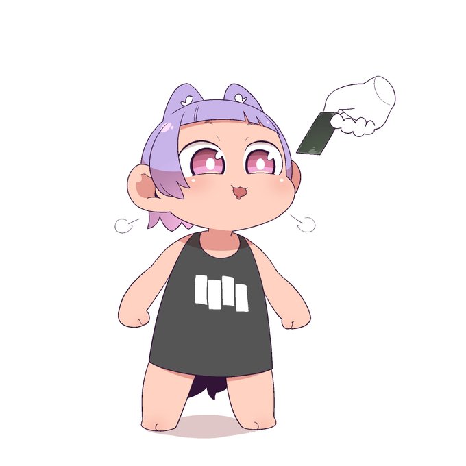 味付け海苔が大好きなけもちミニャンブレス 