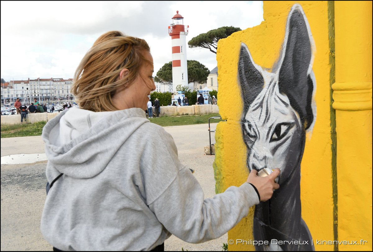kinenveux's tweet photo. #StreetArt et #graffitiart / #urbanart  pour ce week-end avec @urbansketchers et #LordInTheWest pour parer la #BelleduGabut de couleurs chatoyantes 👍 https://t.co/RXhtZJ20H6