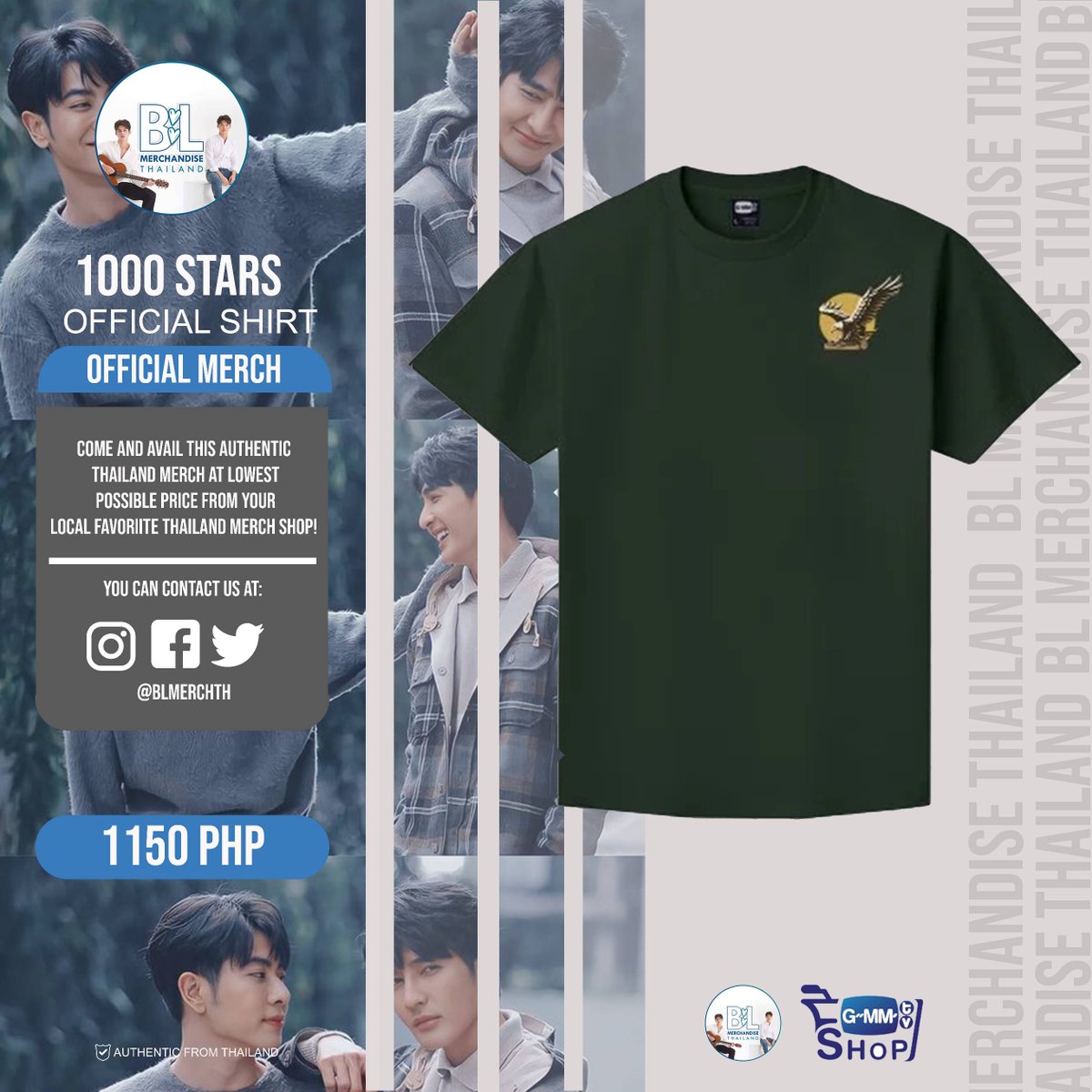 blmerchth's tweet photo. Bes feeling namin nakukulangan ka na sa pang OOTD mo kahit nasa bahay ka lang. Dont worry bes, we gochu!

Pang online class o pamasok sa work, swak na swak para sayo! 🥺💙

Marami pang shirts na nagiintay sayo bes!

#BLMTMerchUpdate
#ThaiBL
#BoysLove https://t.co/Isd8tFJxXA