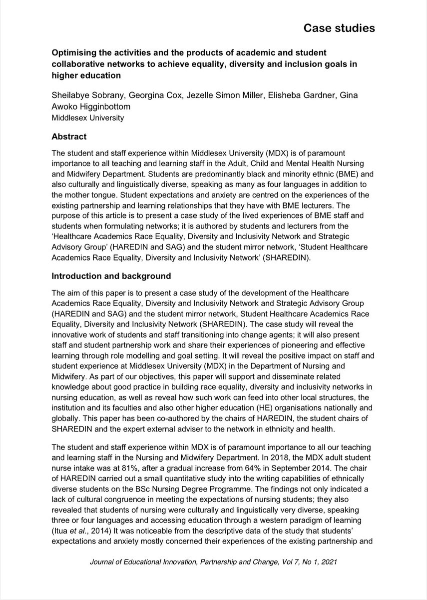 H Michelle Johnson <a href="/GinaAwokoH/">Prof. Gina Awoko Higginbottom MBE, PhD, FQNI, FAAN</a>: '<a href="/SheilaSobrany/">Sheila Sobrany RGN RNT MA HE</a> <a href="/SkyFlier6981/">GeorgieCoxAssocProf</a> <a href="/ElishaG38840663/">ElishaG</a> <a href="/Jezelle31/">Jez</a> <a href="/fheeley7/">Felister Heeley</a> <a href="/BukolaKSalami/">Bukola Salami</a> <a href="/Thercal/">Asha Day BEM</a> @DInfinityNetwo1 <a href="/share_sheffield/">Sheffield Anti-Racist Education (SHARE)</a> <a href="/UoNBAME/">UoN BAME Staff Network</a> <a href="/LMichelle1969/">Dr. Lisa Michelle Lewis🇹🇹🇬🇩</a> <a href="/MalindaSmith/">Dr. Malinda S. Smith</a> <a href="/salthorne/">Sally Thorne</a> <a href="/CNOBME_SAG/">CNO CMidO_StrategyGrp</a> … , see more tweetedtimes.com/mshmjohnson?s=…