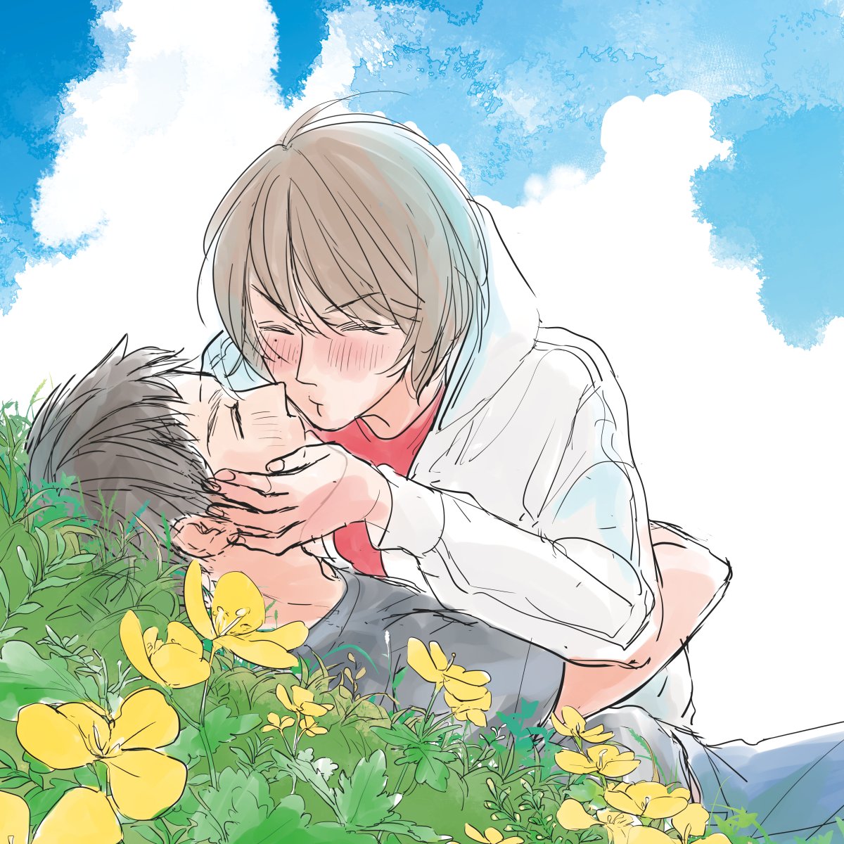 キスの日らしいのでキスらくがき選抜まとめ💋
小鳥チュッチュが好きみたいです🐣 
