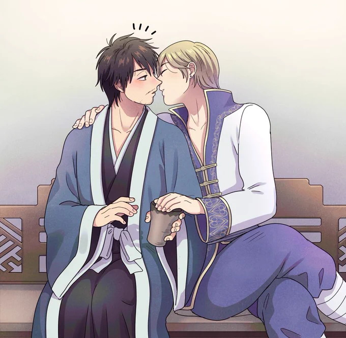 キスの日ねぇ…意外と描いてないよね… 