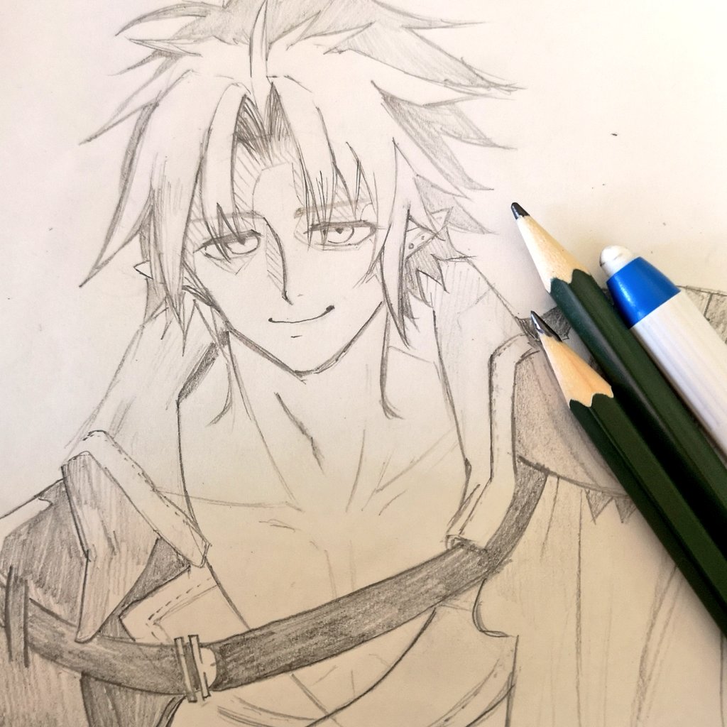 ババロア 終わりのセラフの中だったらクローリーだな 優しいし 穏やかでかっこいい イラスト イラスト好きな人と繋がりたい アナログイラスト 終わりのセラフ クローリー フォロバ100 T Co 4ar1kxihyg Twitter