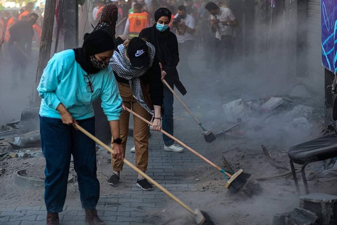 MuhammadSmiry's tweet photo. We will build it again #Gaza https://t.co/H8WdM3yNk9