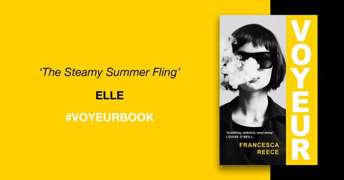 TinderPress's tweet photo. What we all need this summer. The stunning debut from @FrancescaReece  #VoyeurBook. Pre-order: https://t.co/dvdNasIkmt https://t.co/lho8Lw2yn1