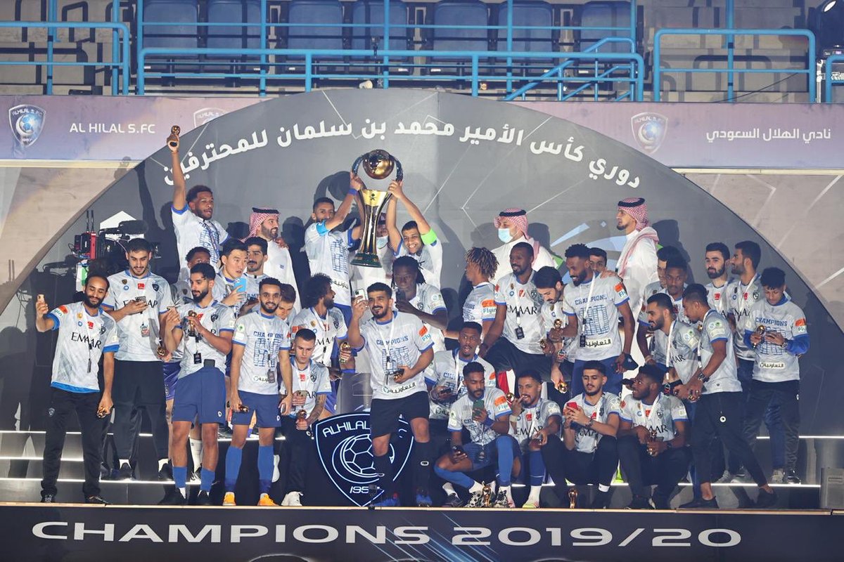 #صباحات_الهلال اليوم باذن لله نسمعها الهلال بطل لدوري محمد بن سلمان لمره الثاني على التوالي 😭💙💙💙💙💙