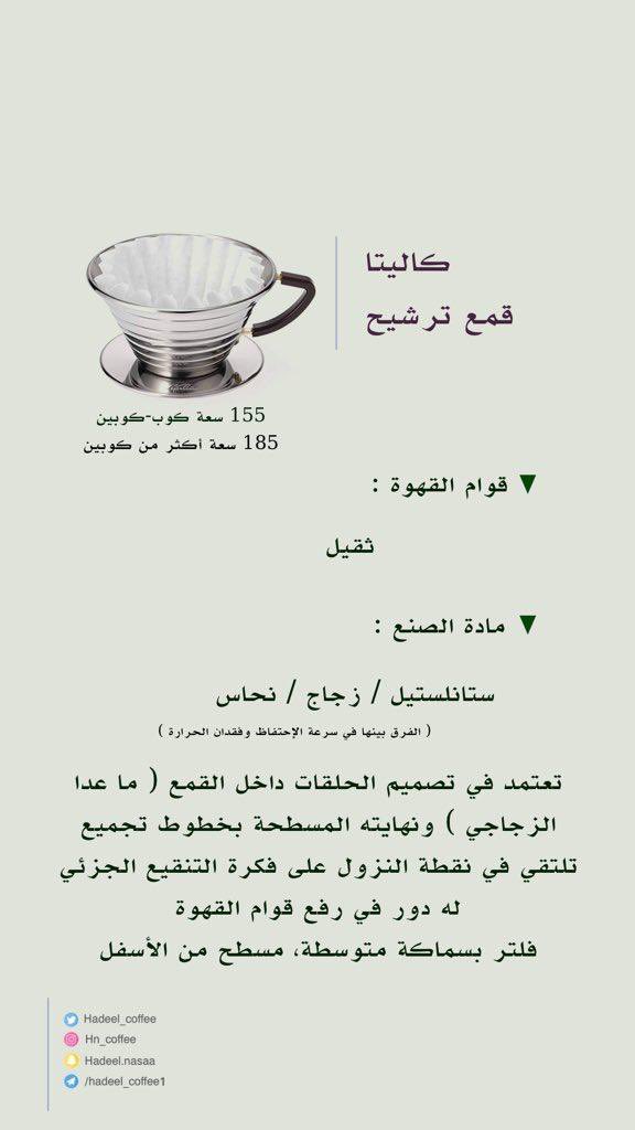 Today_coffee1's tweet photo. #قهوة_اليوم :

١/

قمع الترشيح كاليتا ✔️

من @hadeel_coffee

#قهوة_اليوم https://t.co/fOzIDC8Sb6