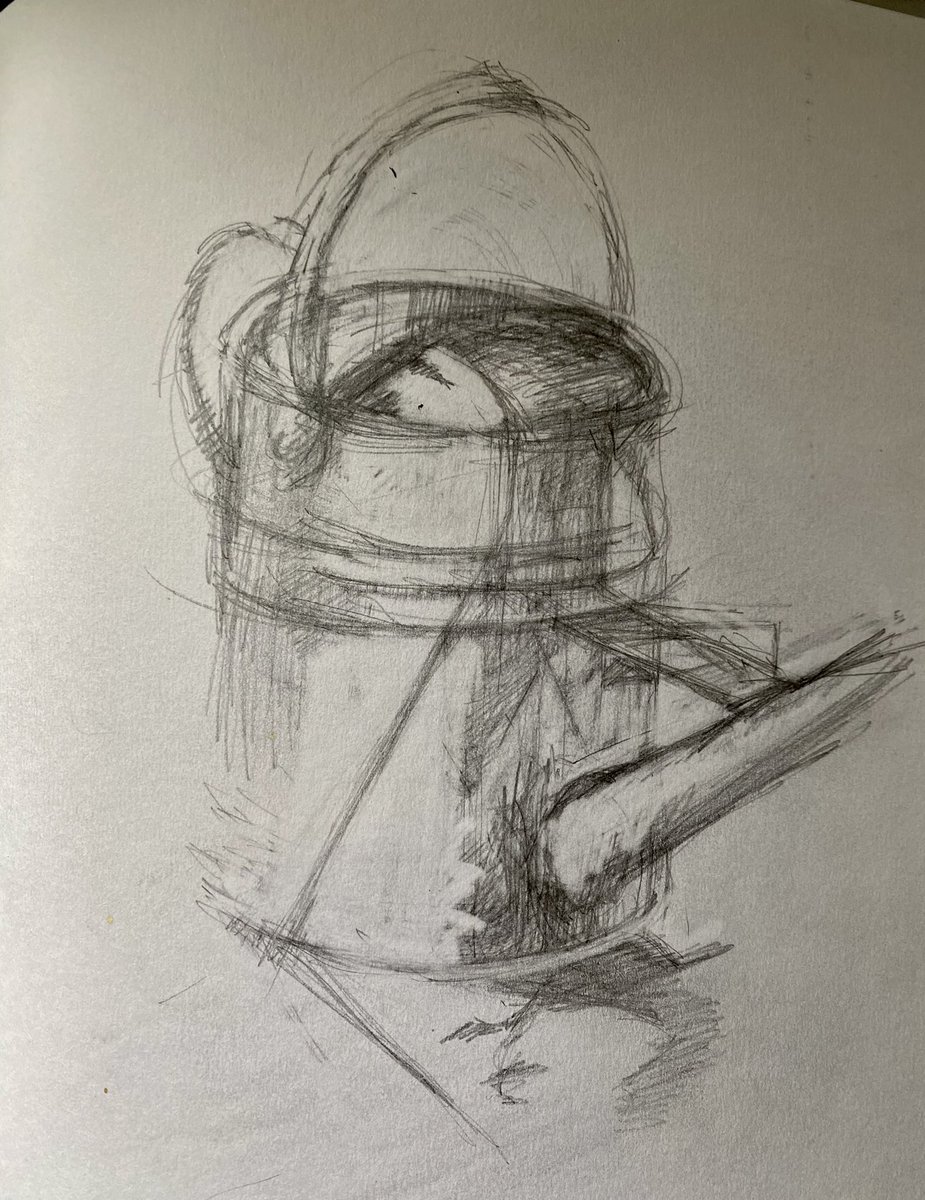 Day 23 of my virtual @openupsheffield I am really missing not having proper visitors. It is a delight to show and talk about work/thoughts behind the paintings. They always love to look through my sketch books. #sketchbook #sketchaday