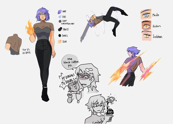 I offer you,,, a Medb ref sheet 