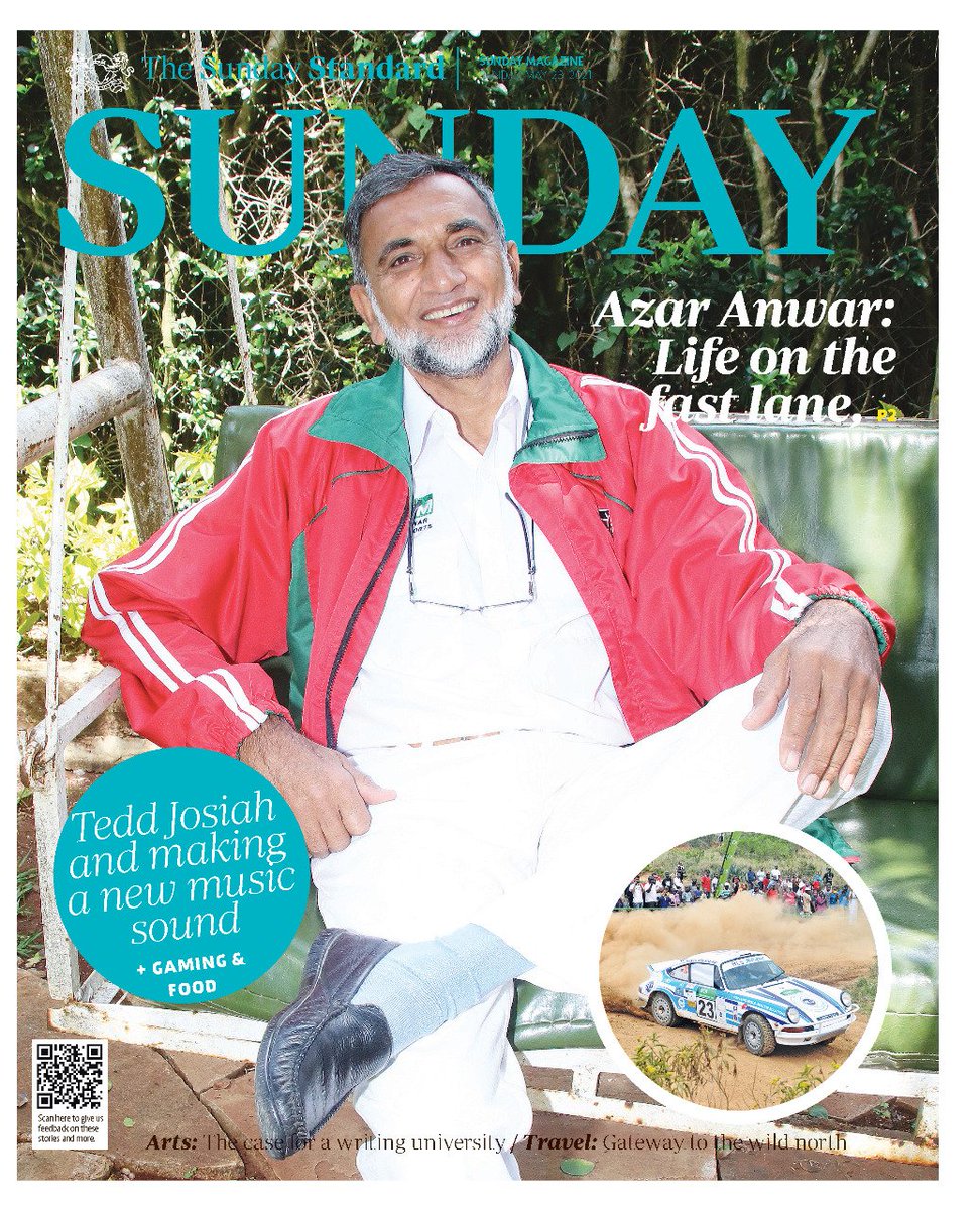 azar_anwar's tweet photo. Life on the fast lane? Today on the Standard courtesy of Jackie Mahugu. https://t.co/VzIzOmxUPl